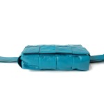 Bottega Veneta Cassette Bag in Intreccio Leather